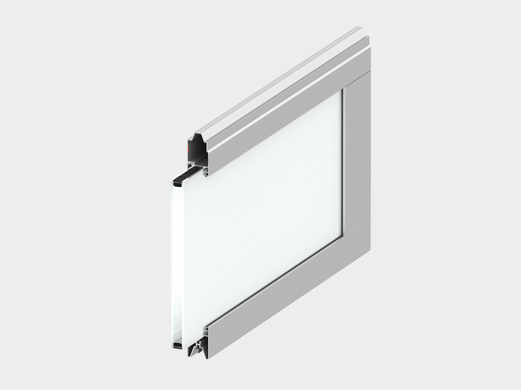 Canvas of panoramic panels. Unbreakable, impact-resistant polycarbonate is used as glazing.